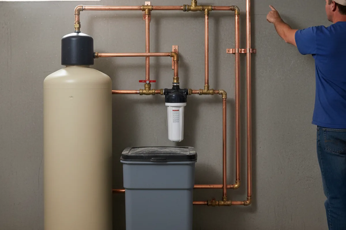 Whole-house water treatment system installed in Christoval